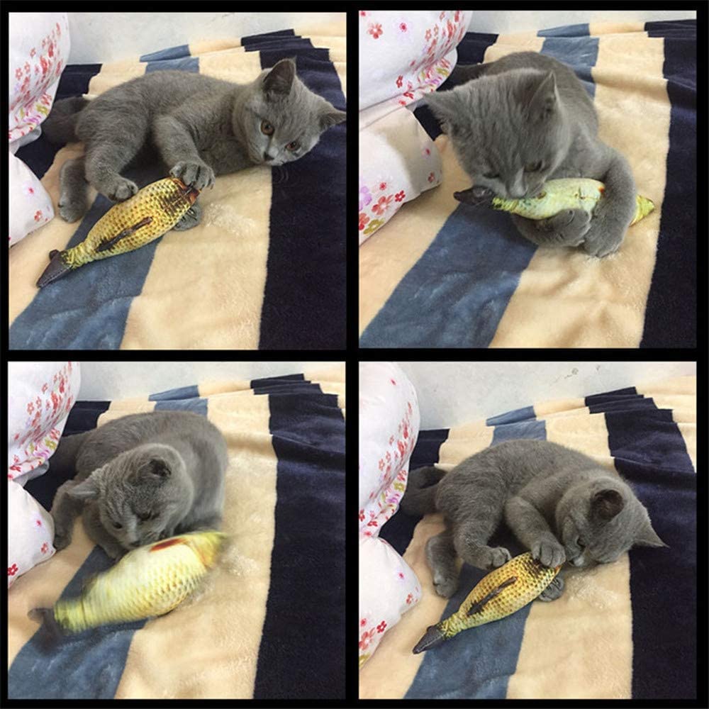 Toy Electric Fish for Cat Entertainment