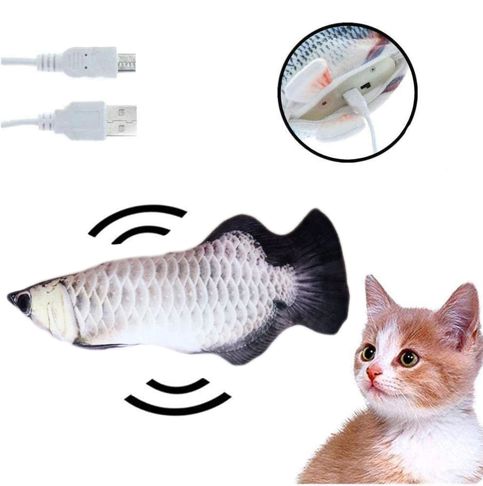 Toy Electric Fish for Cat Entertainment