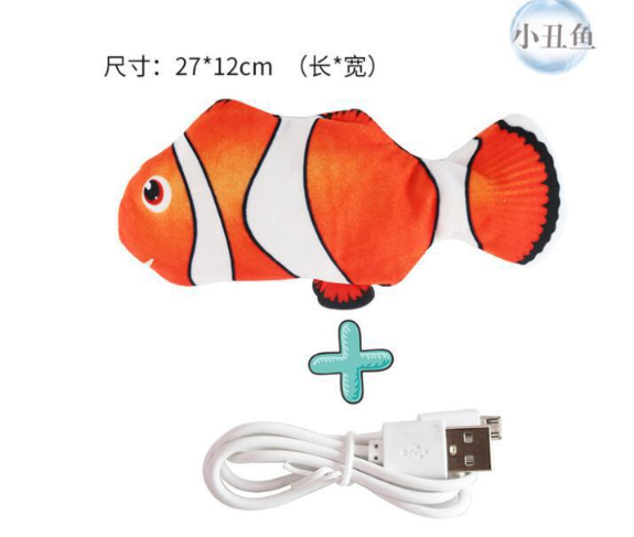 Toy Electric Fish for Cat Entertainment